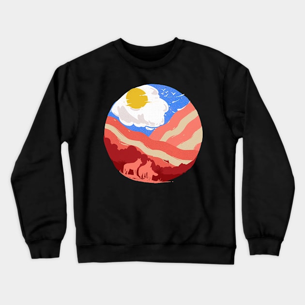 BREAKFAST Crewneck Sweatshirt by luisereno